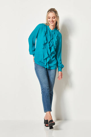 Verge - Flossie Blouse // Marine