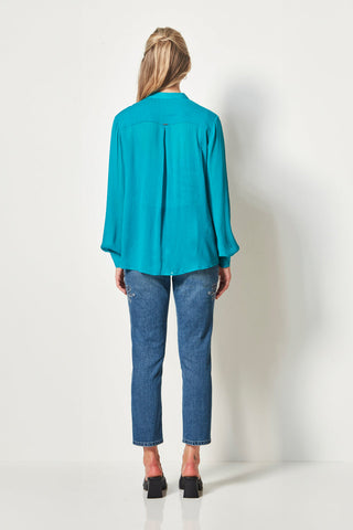 Verge - Flossie Blouse // Marine