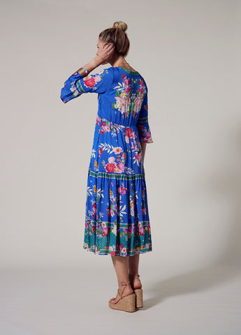 Loobie's Story - La Fiesta Dress // Corfu Blue Multi