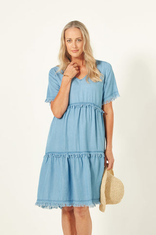 Lemon Tree - Beatrice Dress // Chambray