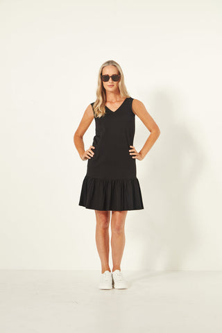 Lemon Tree - Venus Dress // Black // White