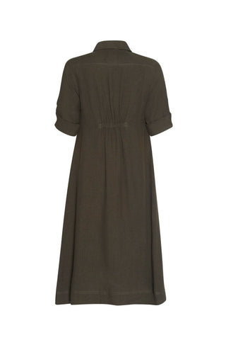 Madly Sweetly - Echo Shirt Dress // Khaki