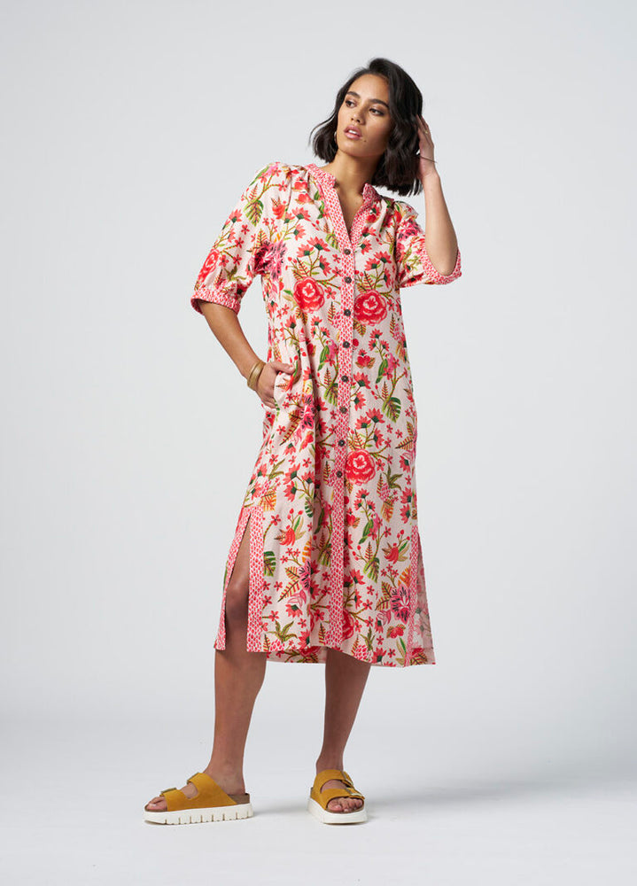 Madly Sweetly - Polly Wants Shirt Dress // Multi