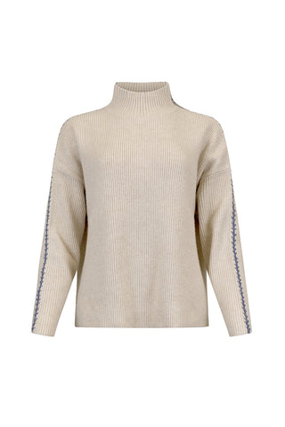 Madly Sweetly - Navigator Sweater // Grass // Vanilla